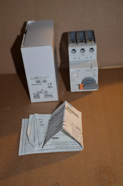 New! LS Electric Manual Motor Starter CMS-32H 0.63-1 Amp  0705000535
