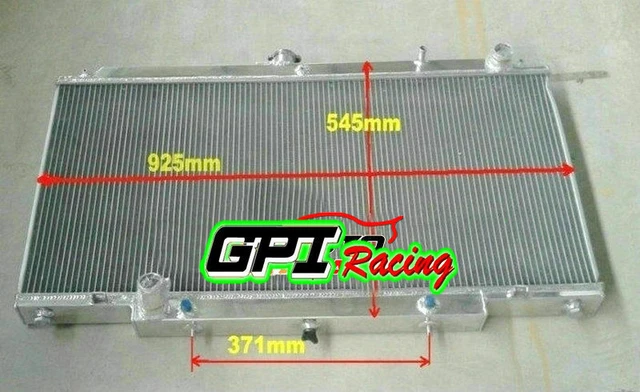 Y61 Radiator ALUMINUM RADIATOR FOR Nissan GU Patrol Safari Y61 TD42 RD28 ZD30CR 2.8 ...