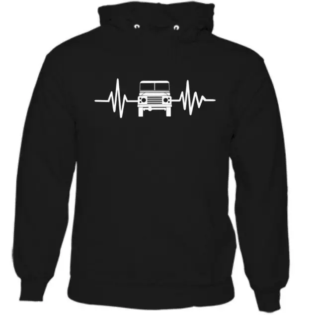 Pulse Mens Funny Hoodie Off Road Roading 4X4 120 90 SVX