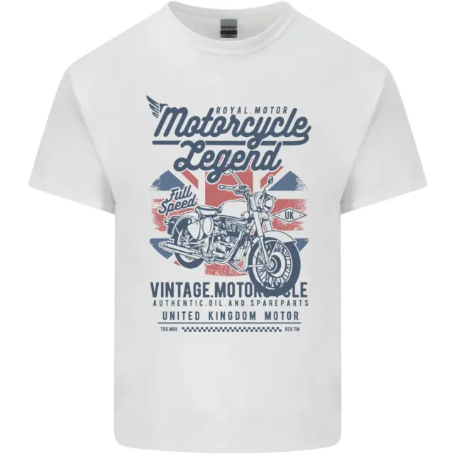 Motorcycle Legend Biker Motorcycle Chopper Kids T-Shirt Childrens