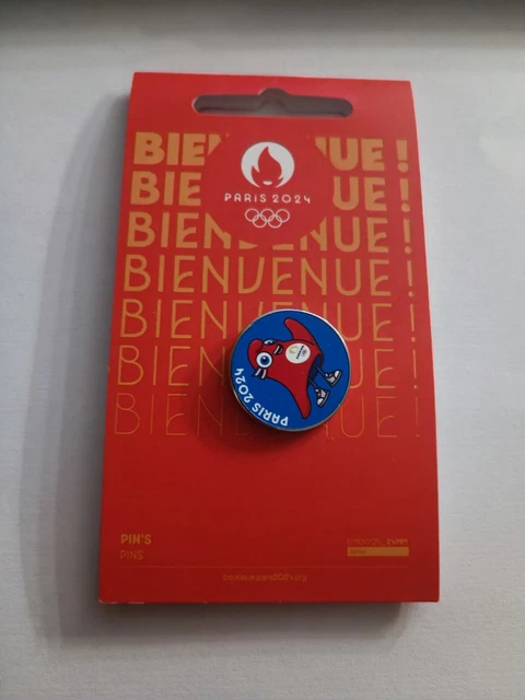 Pin's Phryge Jo Paris Doré - Pin's Jeux Olympiques Paris 2024