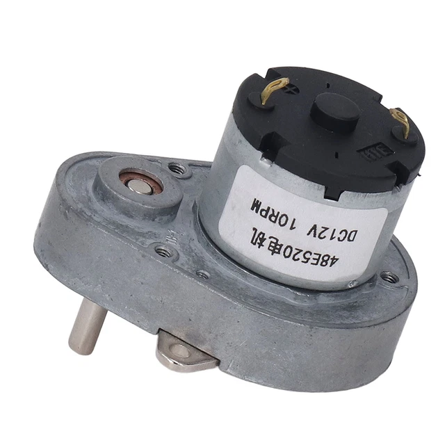 DC12V 10RPM Moteur à Engrenages CC Moteur De Réduction CC à Arbre Excentrique