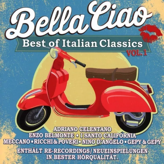 Bella Ciao  -  Best Of Italian Classics  -   2 Cd   Neuf