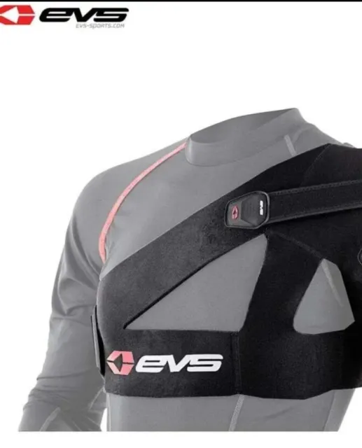 EVS SB03 SPORTS Shoulder Brace Large Black Left/Right New $33.99