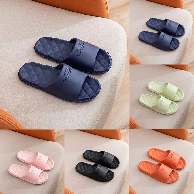 Pantofole Doccia Indoor Casa Antiscivolanti Colore Solido Estate