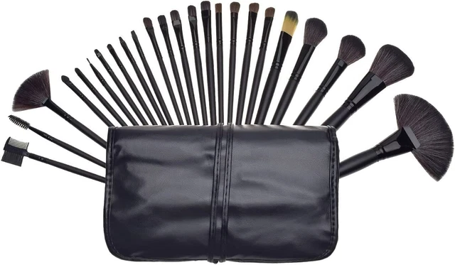 Kancai® 24 Pezzi Pennelli Trucco Corredo Cosmetico Professionale Make up Set Con