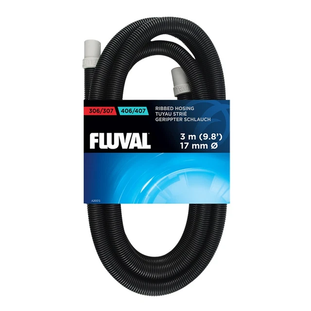 RA FLUVAL Ribbed Hosing for 304/404/305/405/306/406 - 9.8 ft