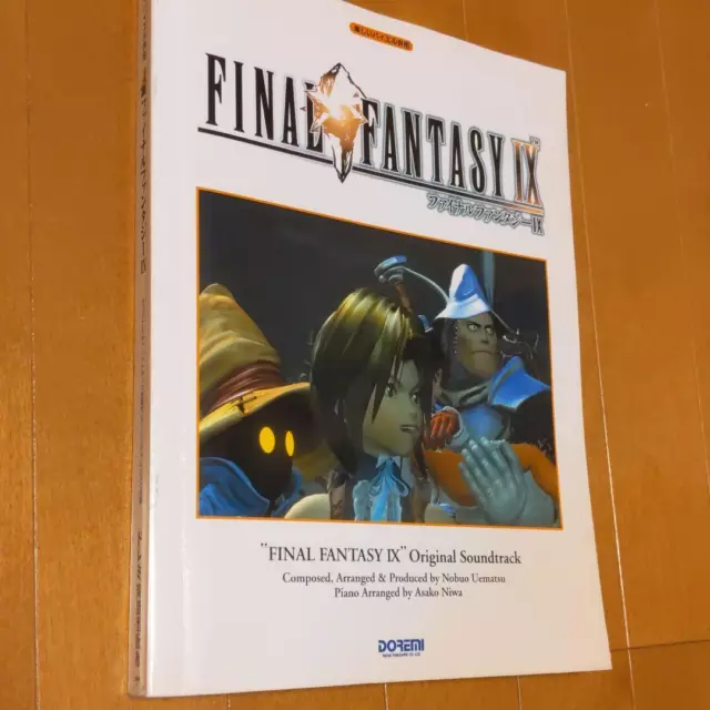 Final Fantasy Ix 9 Original Soundtrack Piano Sheet Music Collection Book