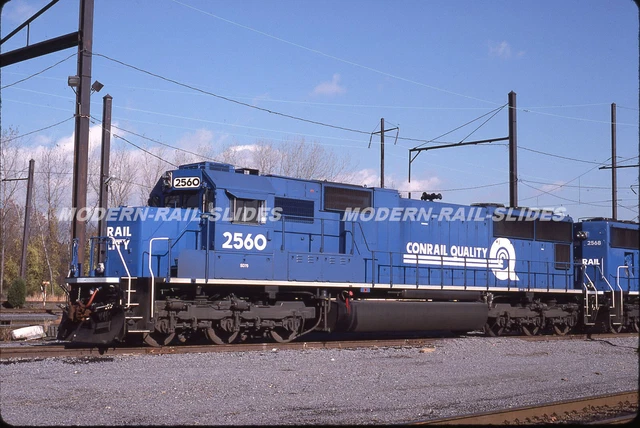 Original slide: CR Conrail 2560 SD70