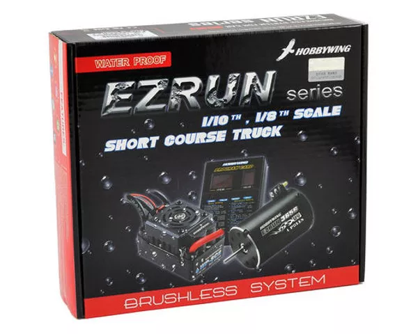 Hobbywing EZRUN Combo Water Proof -3656  KV Motor + ESC WP-SC8 120A + Card