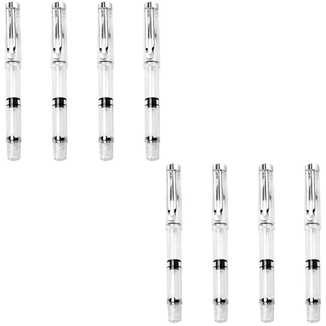2x pincel de acuarela rellenable marcador de caligrafía