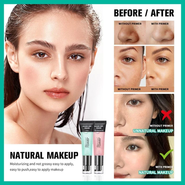 Base de gel base de maquillaje natural profesional imprimación facial maquillaje 9CI3