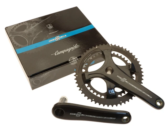 Pédalier Campagnolo Chorus 1ère Génération - 172.5mm - Platineux 52/39 - Occasion Italie