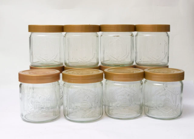 12 x Deutsche Imkerbund Gläser DIB Gläser 500g, Honigglas