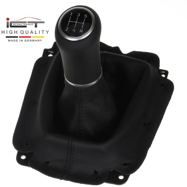 ICT SCHALTKNAUF SCHALTMANSCHETTE für Mazda MX-5 NB Echtleder neu A64 ...