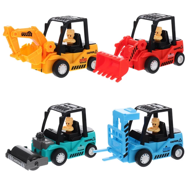 4pcs Truck Car Toys Kids Building Play Sets Kids Car Toy Accessory
