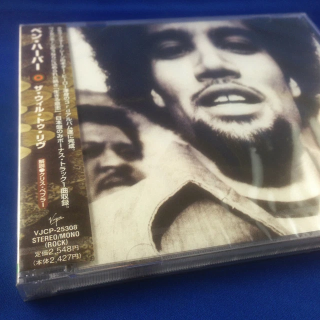 BEN HARPER: The Will To Live (SEALED 1997 1ST PRESS JAP CD VJCP-25308 +BonusTRK)