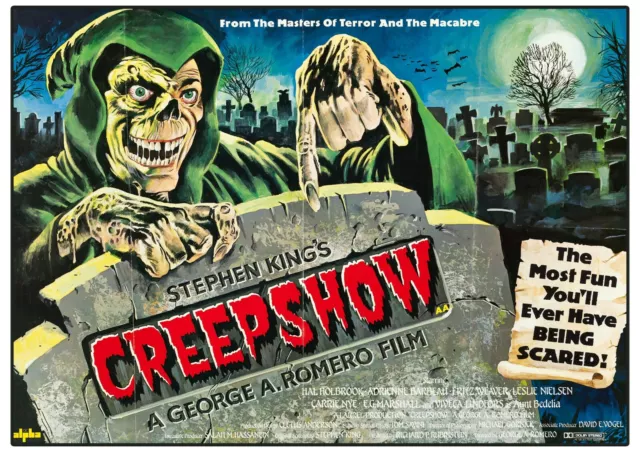 Creepshow Reproduction Movie Poster Print Stephen King Horror George A. Romero