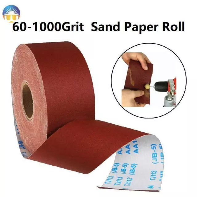 60-1000 Grit Sanding Roll Paper Sander Abrasive Polish Sanding Sheets Sandpapier