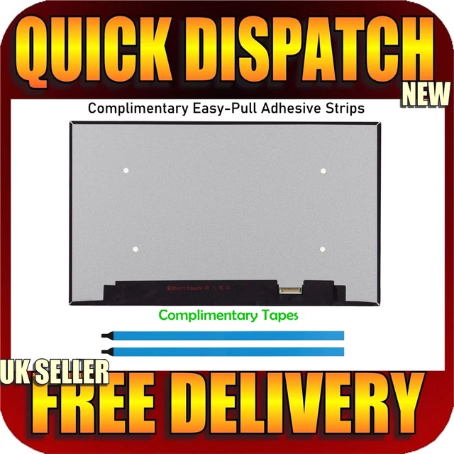 Dell CN-0HN4TM 14,0" ERSATZBILDSCHIRM FULL HD MATT MIT KLEBEBÄNDERN