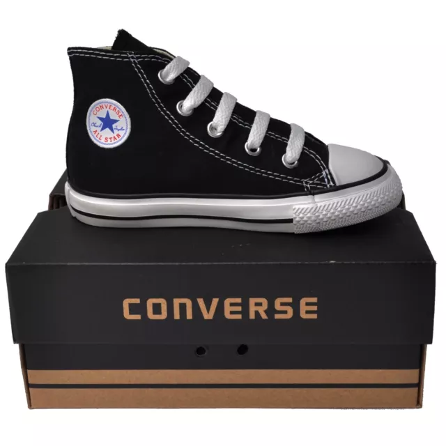 Converse EU 26 UK 10 Chucks Chuck Taylor All Star Kinder Schwarz Black Sneaker