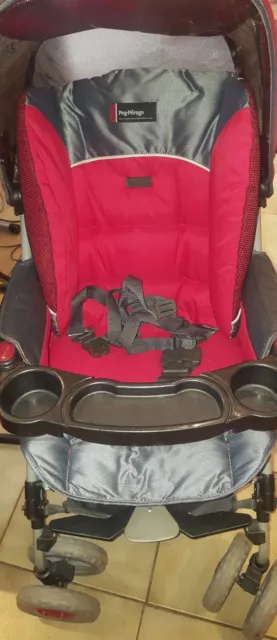 Peg Perego Pliko Sportwagen Buggy rot Neuw. mit Zubehör