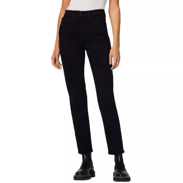 Joe's Womens The Runway Luna High Rise Dark Wash Denim Cigarette Jeans BHFO 7827