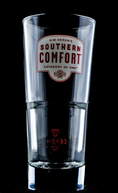 Southern Comfort, Whiskey, Longdrinkglas, Cocktailglas "Libby" weißes Logo