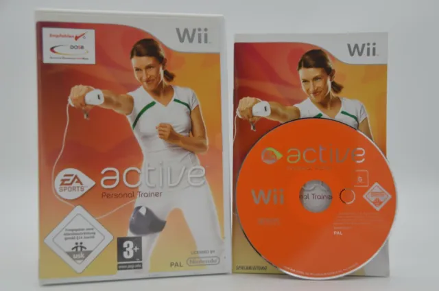 Nintendo Wii Active Personal Trainer EA Sports Spiel Fitness getestet & in OVP