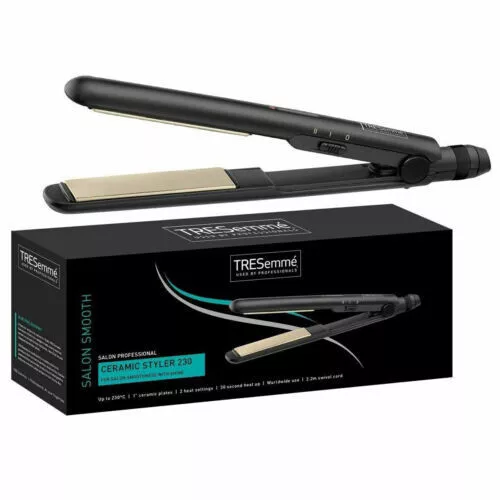 TRESemme Hair Straightener Ceramic Styler 230 2089TU Professional Salon - Black