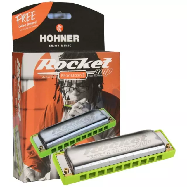 Hohner Rocket Amp Harmonica Harp Key of D