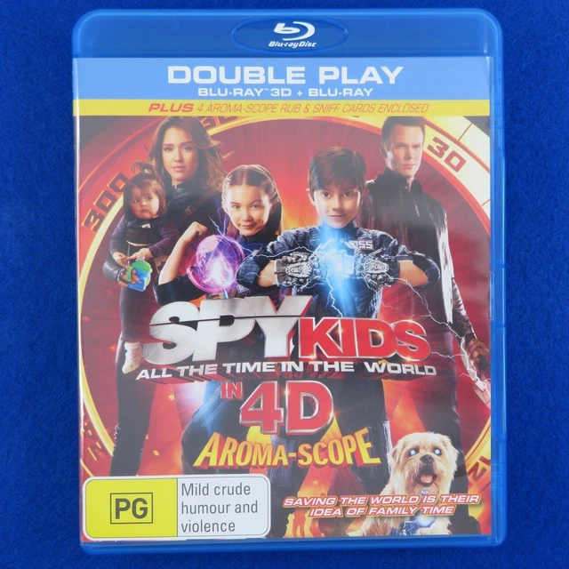 SPY KIDS ALL The Time In The World 3D Jessica Alba Blu Ray Fast spy-kids-all-the-time-in-the-world-3d-jessica-alba-blu-ray-fast