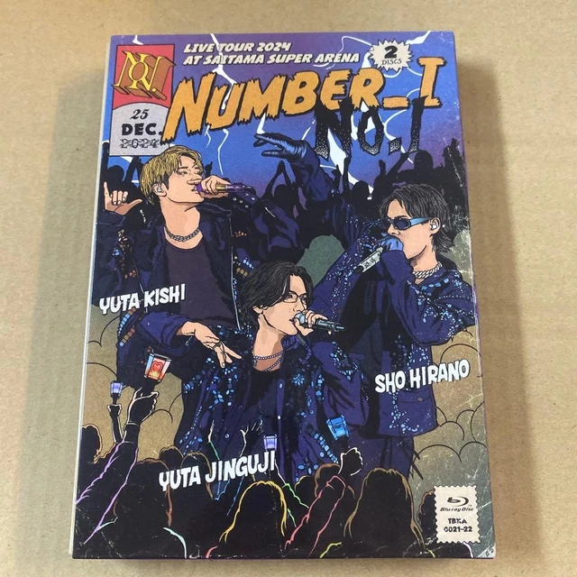 NUMBER_I LIVE TOUR 2025 No.2 Blu-ray Limited Edition Box Set 32P