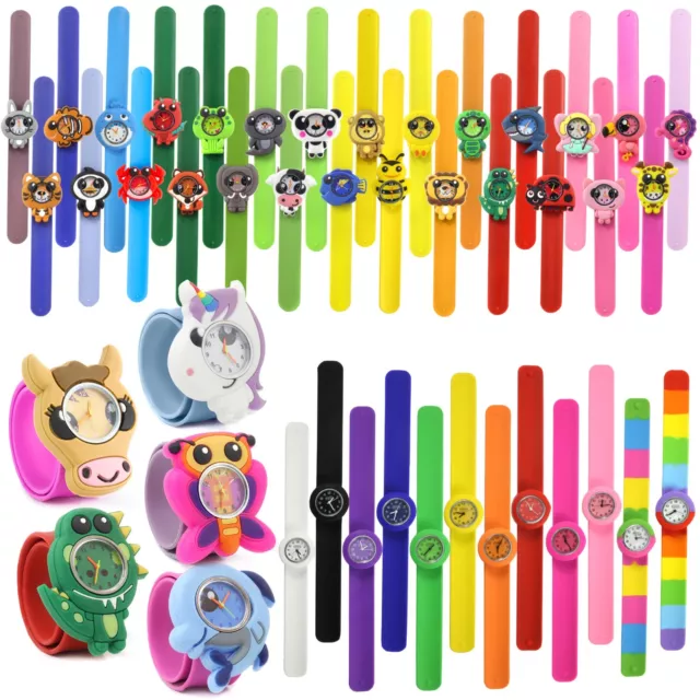 Wacky Watches® Bambini Ragazzi Ragazze Bambini Cinturino A Schiaffo A Schiaffo Accessorio Giocattolo