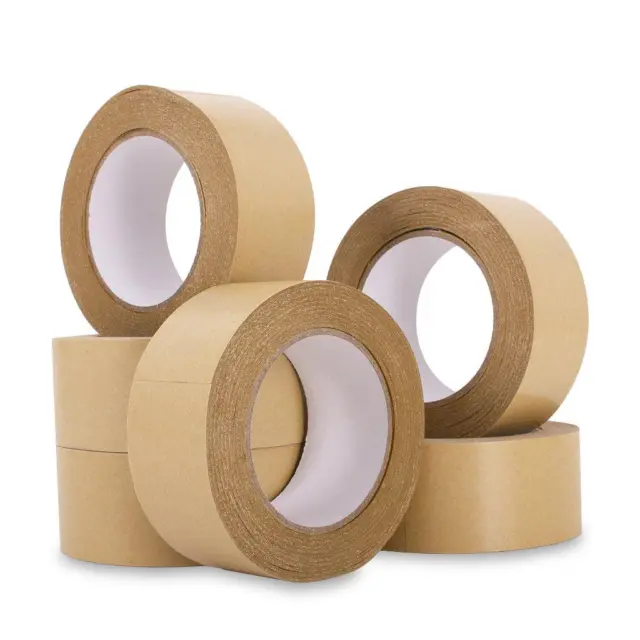 Brown Kraft Paper Tape Eco Friendly Recyclable, Biodegradable