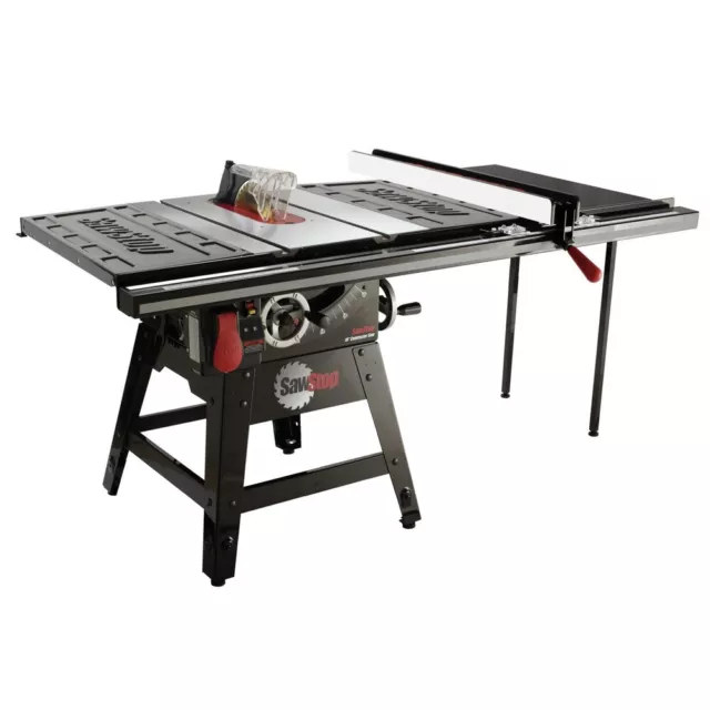 SawStop 110V 1.75 HP 15 Amp 10" Saw w/ 36" T-Glide Fence CNS175-TGP36 NEW