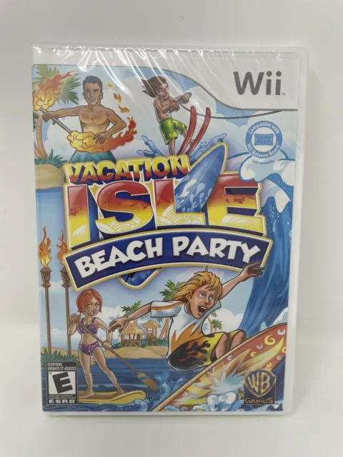 Vacation Isle: Beach Party - Nintendo Wii - Brand New Factory Sealed - WB Games