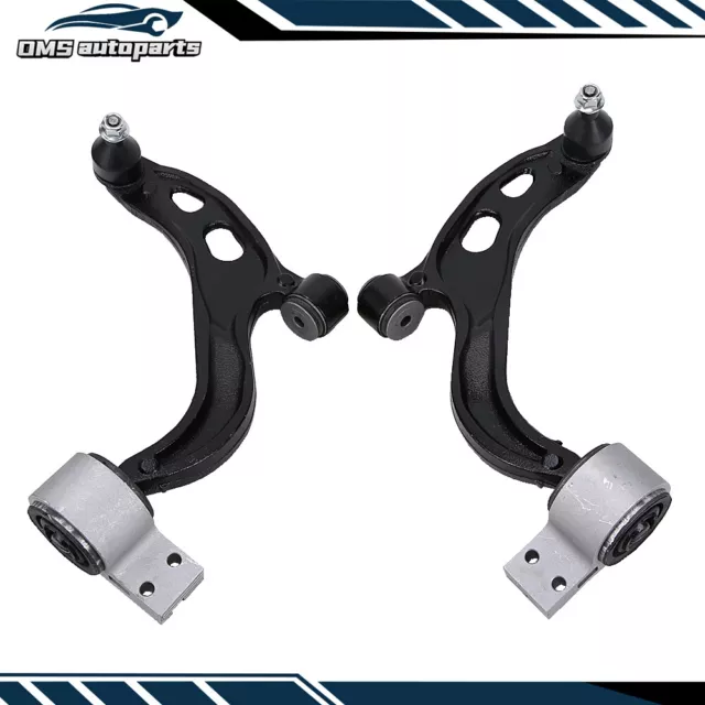 (2) Front Lower Control Arms For 2010 2011 2012 Ford Taurus Flex Lincoln MKS MKT