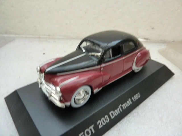 Ixo ? Pour Presse Peugeot 203 Darl Mat 1953 Neuf En Blister