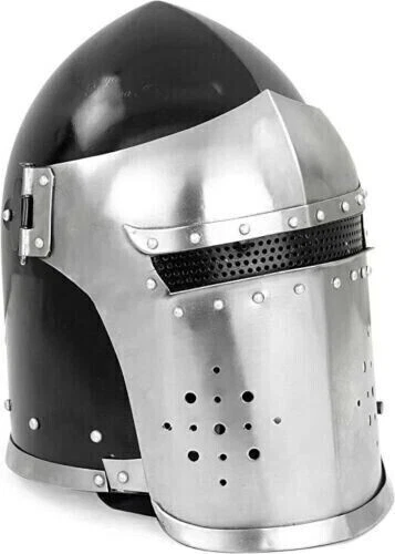 CASQUE SCA LARP 18 GA Casque Moroni espagnol Armure de costume de