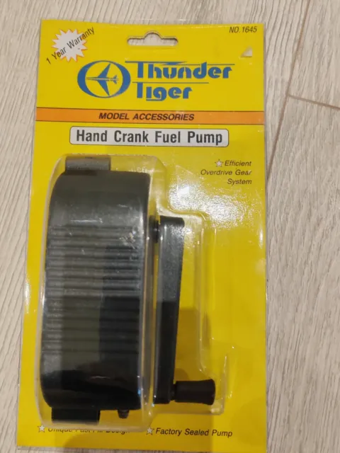 Thunder Tigre Nitro Hand Crank Fuel Pump Nip