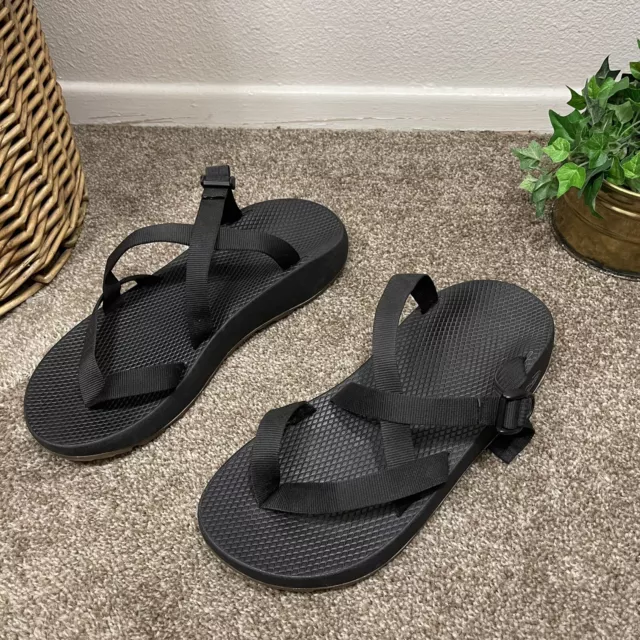 CHACO TEGU SPORT Sandals Men's Size 14 Slip On Backless Slides Black ...