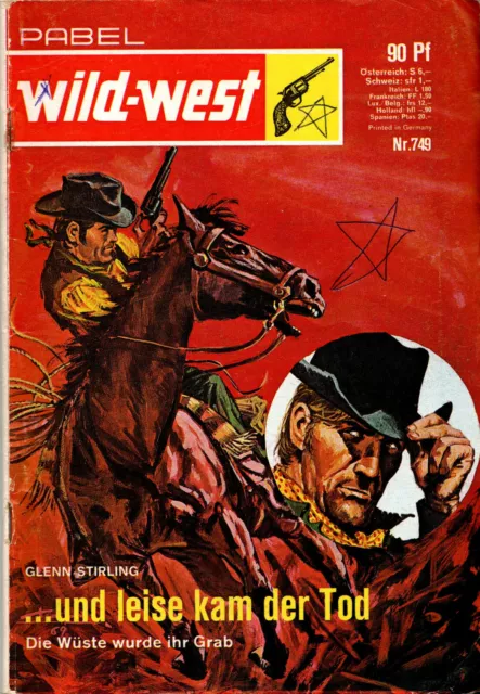 Pabel Wild-West Nr.749 - ...und leise kam der Tod - Glenn Stirling