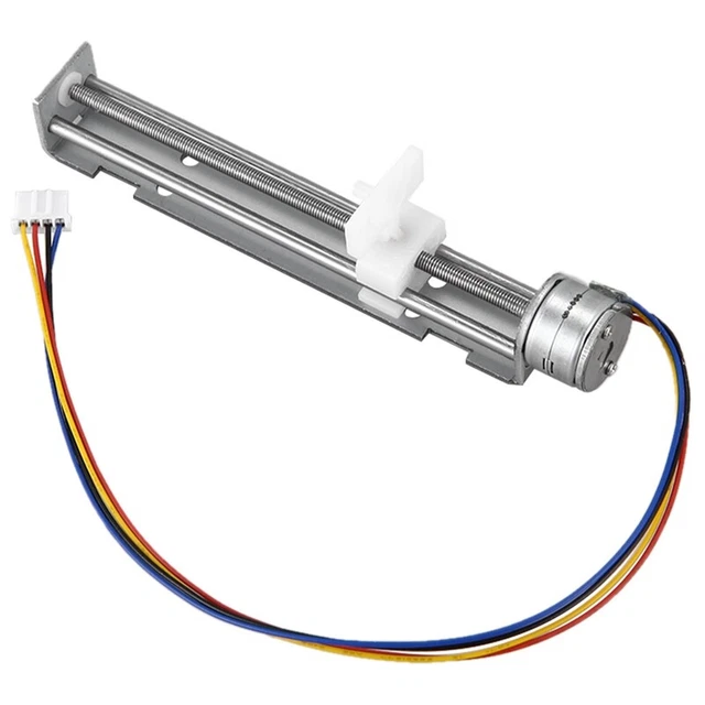 Corsa motore passo-passo 12 V 80 mm con motore scorrevole per piccola incisione fai-da-te1739