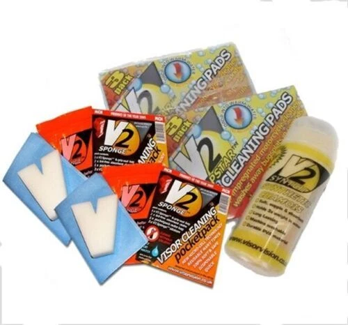 Motorcycle Motorbike Gift Set, V2 Sponge Synthetic Leather, SoapStar Wash Cloths