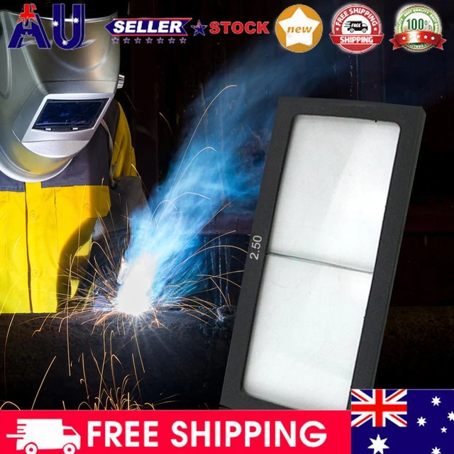 0.75-3.0 Diopter Magnifying Glass PC Welding Magnifier for Welder (2.5)