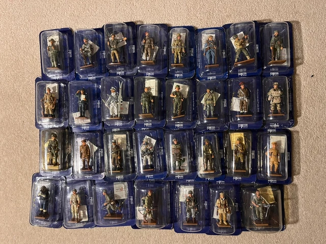 Job Lot 100 x DEL PRADO 1:32 "Men at War" Figures From Around The World