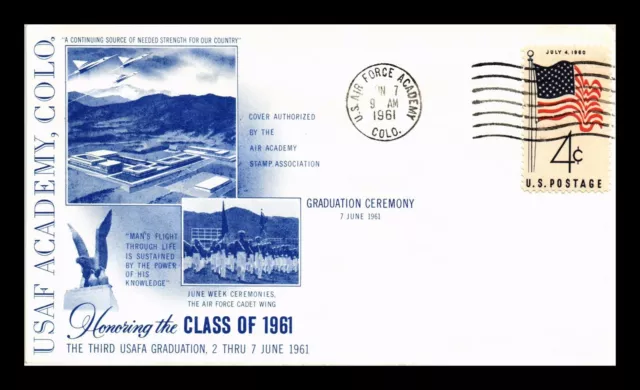 Dr Jim Stamps Us Air Force Academy Colorado Class Of 1961 Graduation Cover