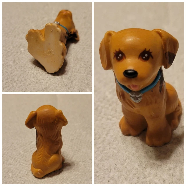 VINTAGE LITTLEST PET Shop Dog from Splash Happy Puppies (1993) EUR 10