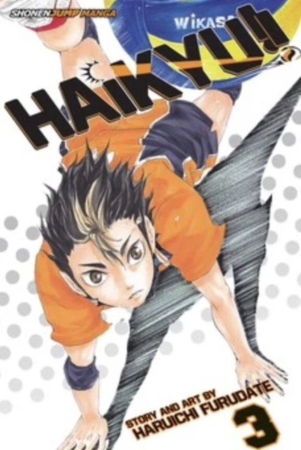 Haikyu!! Manga Volume 3 - English - Brand New